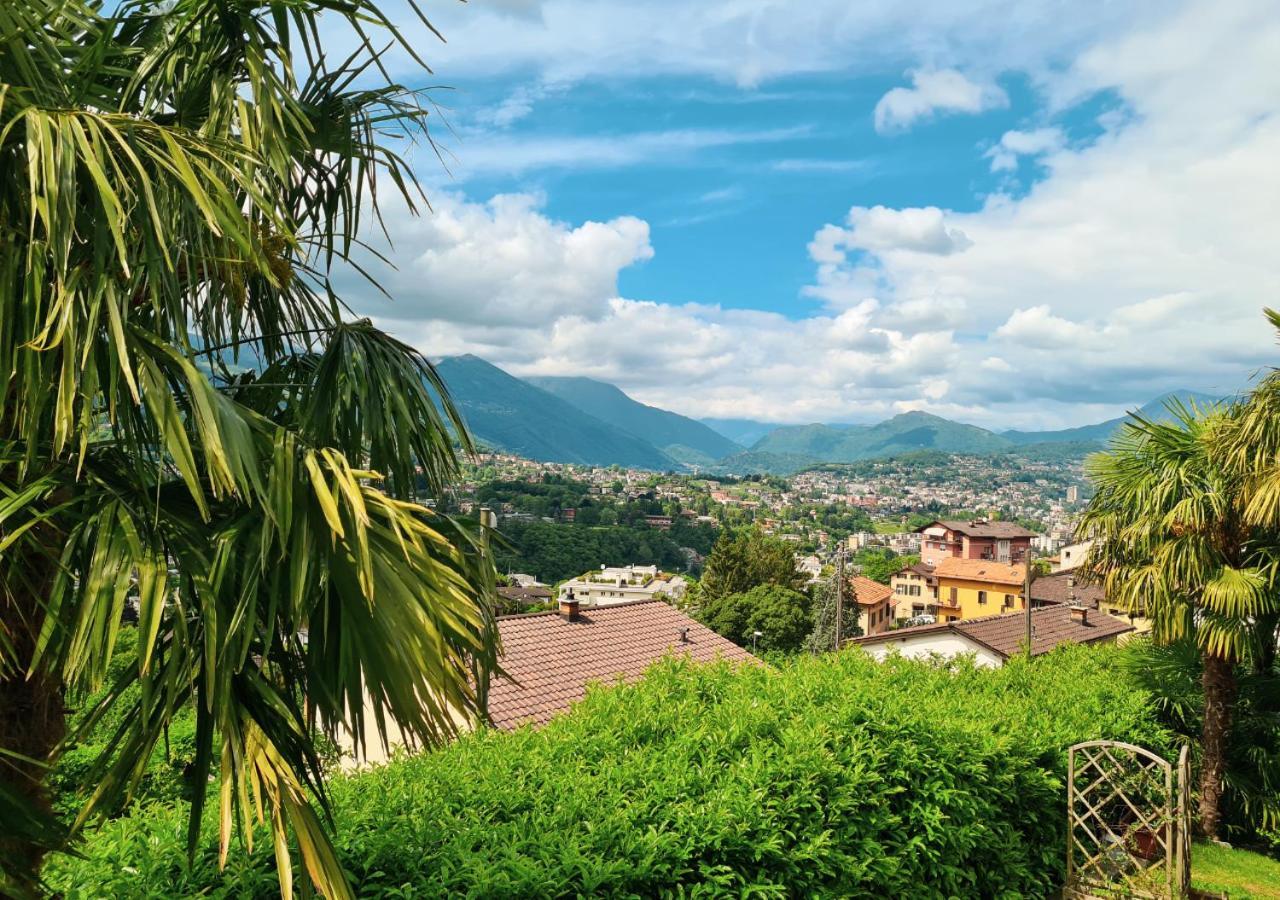 Suite Apartment With A View And Free Parking Lugano Exterior foto